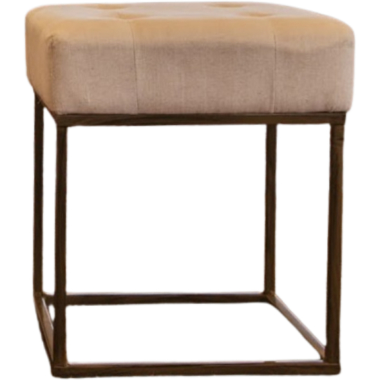 Pouf cotone Gambe Oro