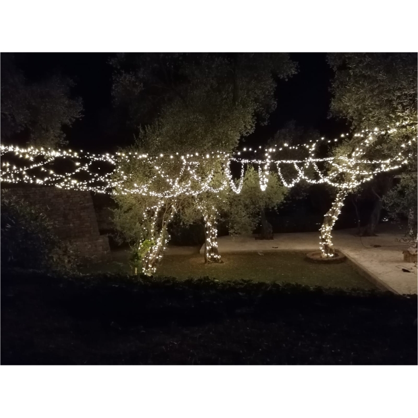 Catena Minilucciole ( Fairy Light ) Luce Naturale