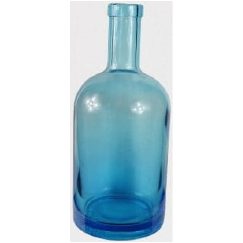 Bottiglia Vetro Azzurra