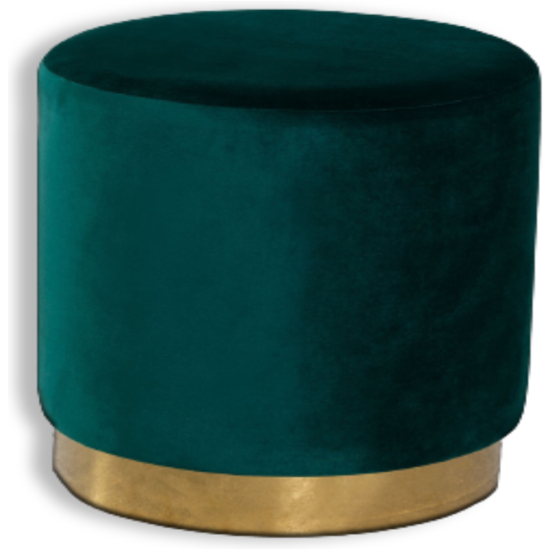 Pouf Chicago Velluto Verde