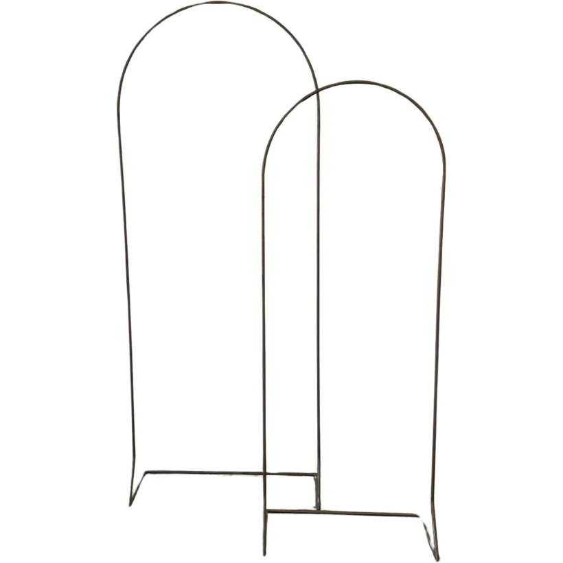 Arco In Ferro Battuto Circolare Alto h 230x90cm