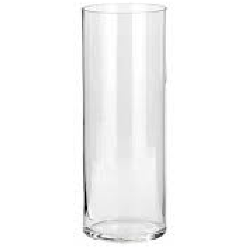 Cilindro Vetro  Per Candela h25 Ø10cm