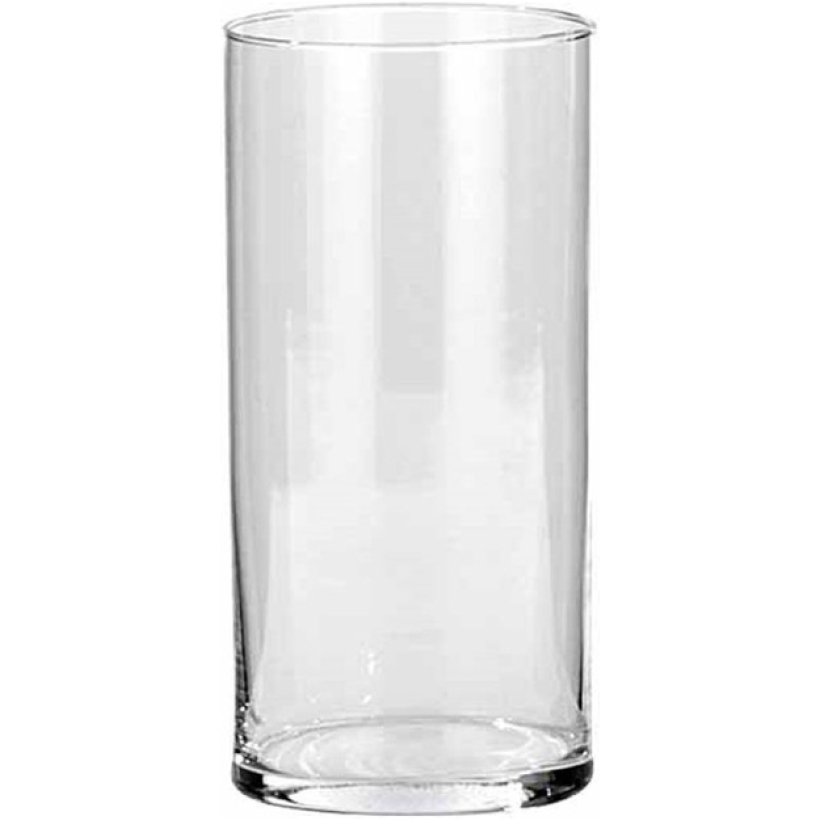 Cilindro Vetro Per Candela h25 Ø12cm
