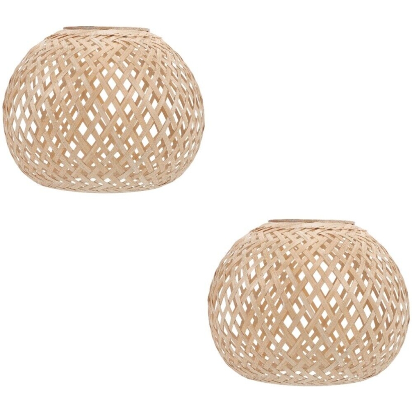 Lampadario Paralume Rattan Piccolo