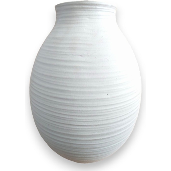 Vaso in terracotta sabbia h30 d.22