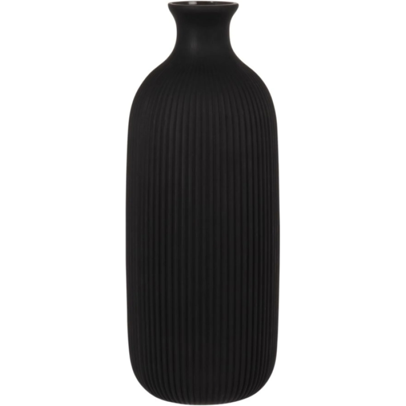 Vaso Rigato Nero