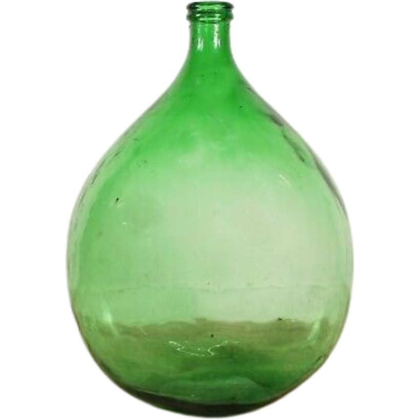 Vaso In Vetro Damigiana