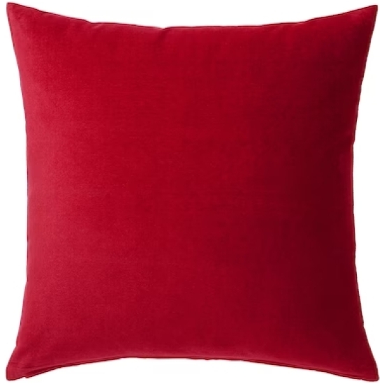 Cuscino Velluto Bordeaux