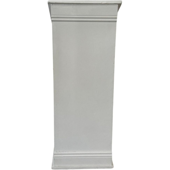 Leggio Colonna Legno Bianco Con Cornice
