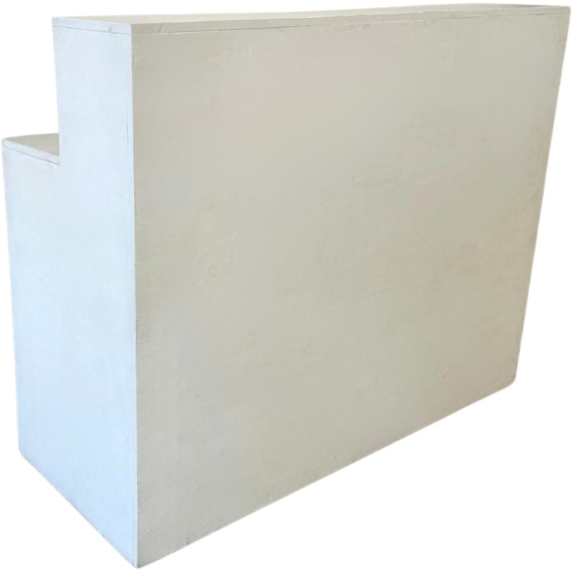 Bancone Bar Bianco semplice  150x60 h120