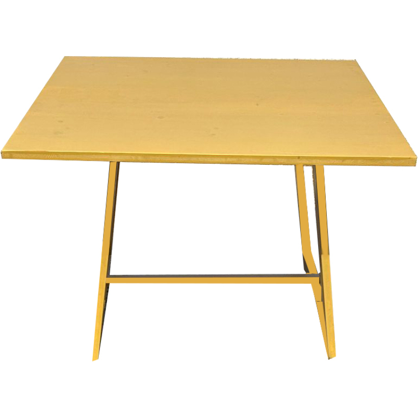 Tavolo In Legno Giallo