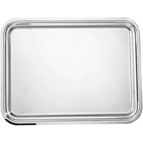 Vassoio Rettangolare Argento 40x32cm
