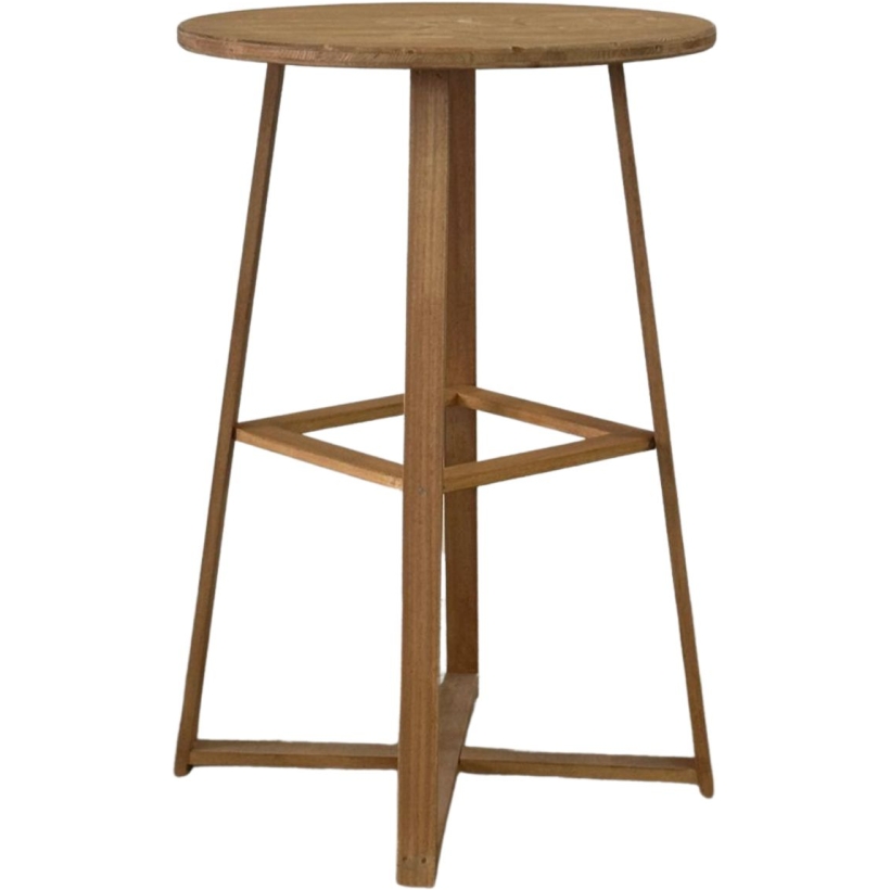 Bistrot rovere tondo 106x0,70dm