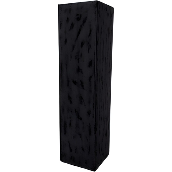 Colonna in legno nero h120