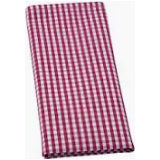 Tovagliolo Quadri Bianco e Rosso 45x45
