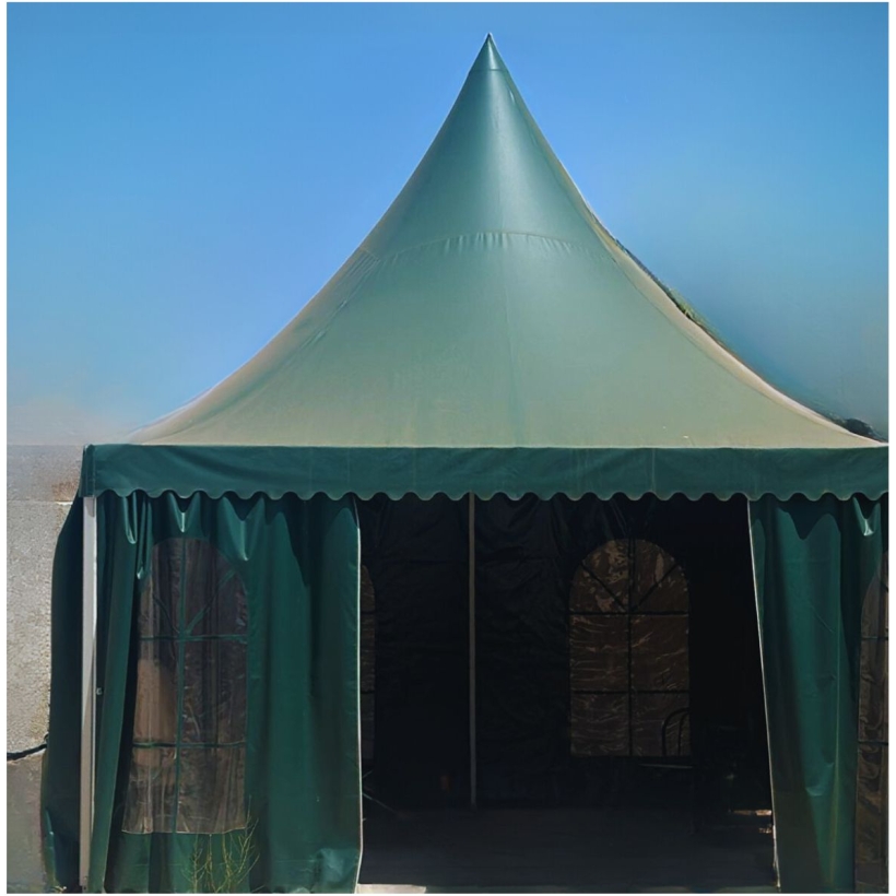 Pagoda verde 5x5