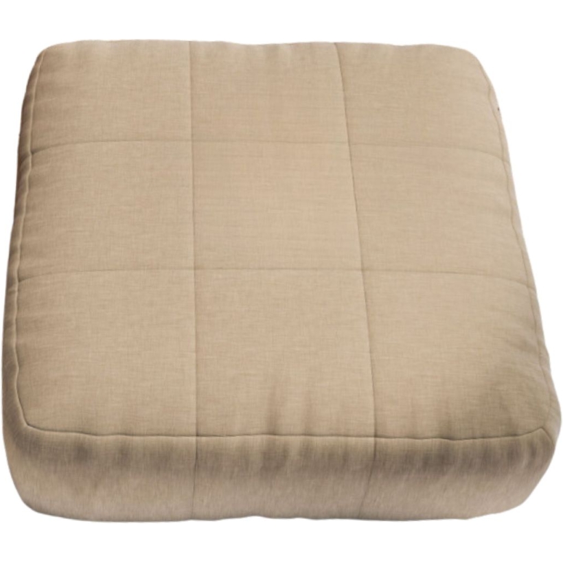 Pouf stone tortora