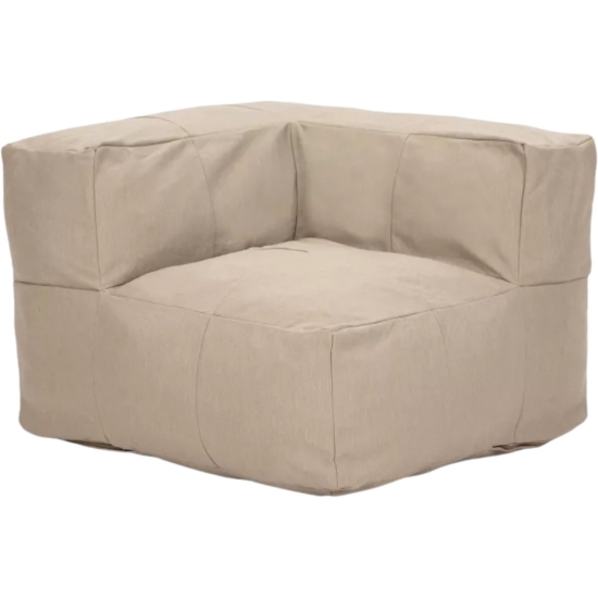 Pouf Angolare Stone tortora