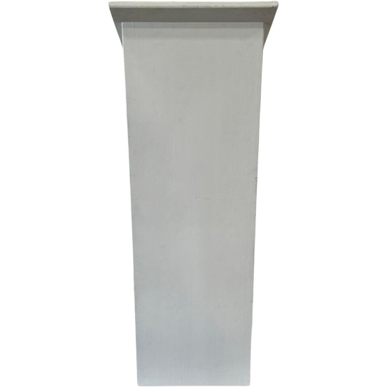 Leggio bianco H125 x 45