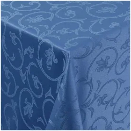 Tovaglia Damascata Blu 480 x 280