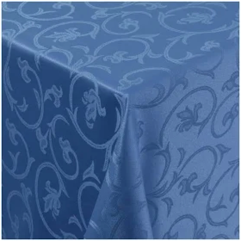 Tovaglia Damascata Blu 480 x 280
