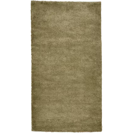 Tappeto morbido verde oliva 80x150