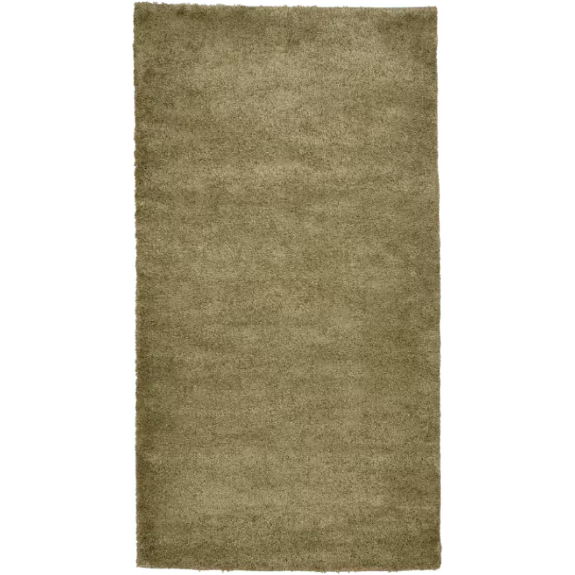 Tappeto morbido verde oliva 80x150
