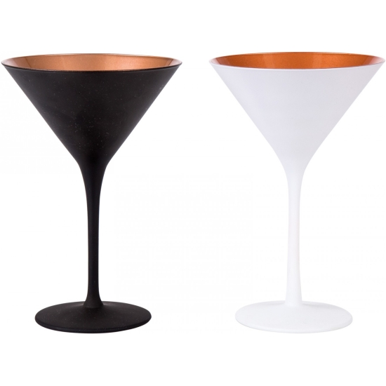 Coppa Martini calipso white bronze 240 ml (Conf. 9pz)