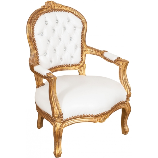 Poltroncina Luigi XIV