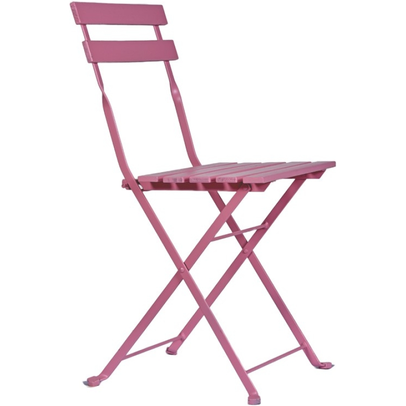SEDIA CLICKY PIEGHEVOLE ROSA